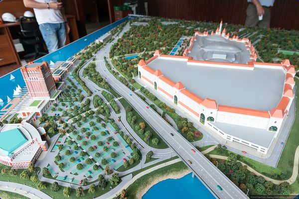 Строительство торгово-развлекательного центра Остров мечты