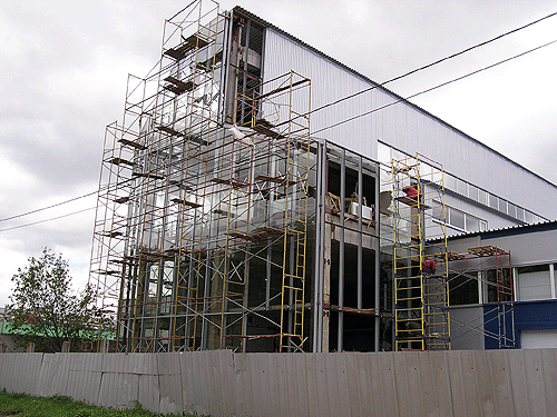 реконструкция здания