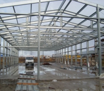 Строительство склада-магазина в Усинске