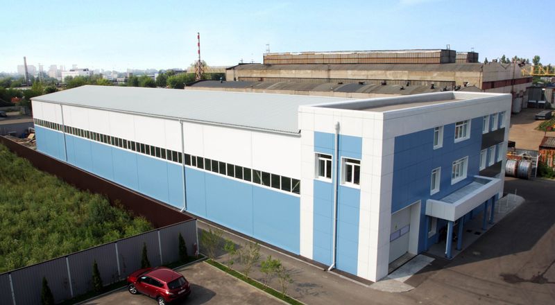 Производственный комплекс с кран-балкой в Подольске