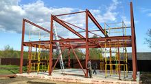 Монтаж металлоконструкций автосервиса