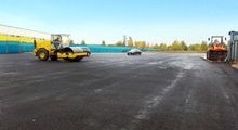 Завершены работы по устройству дорожного полотна в Елино
